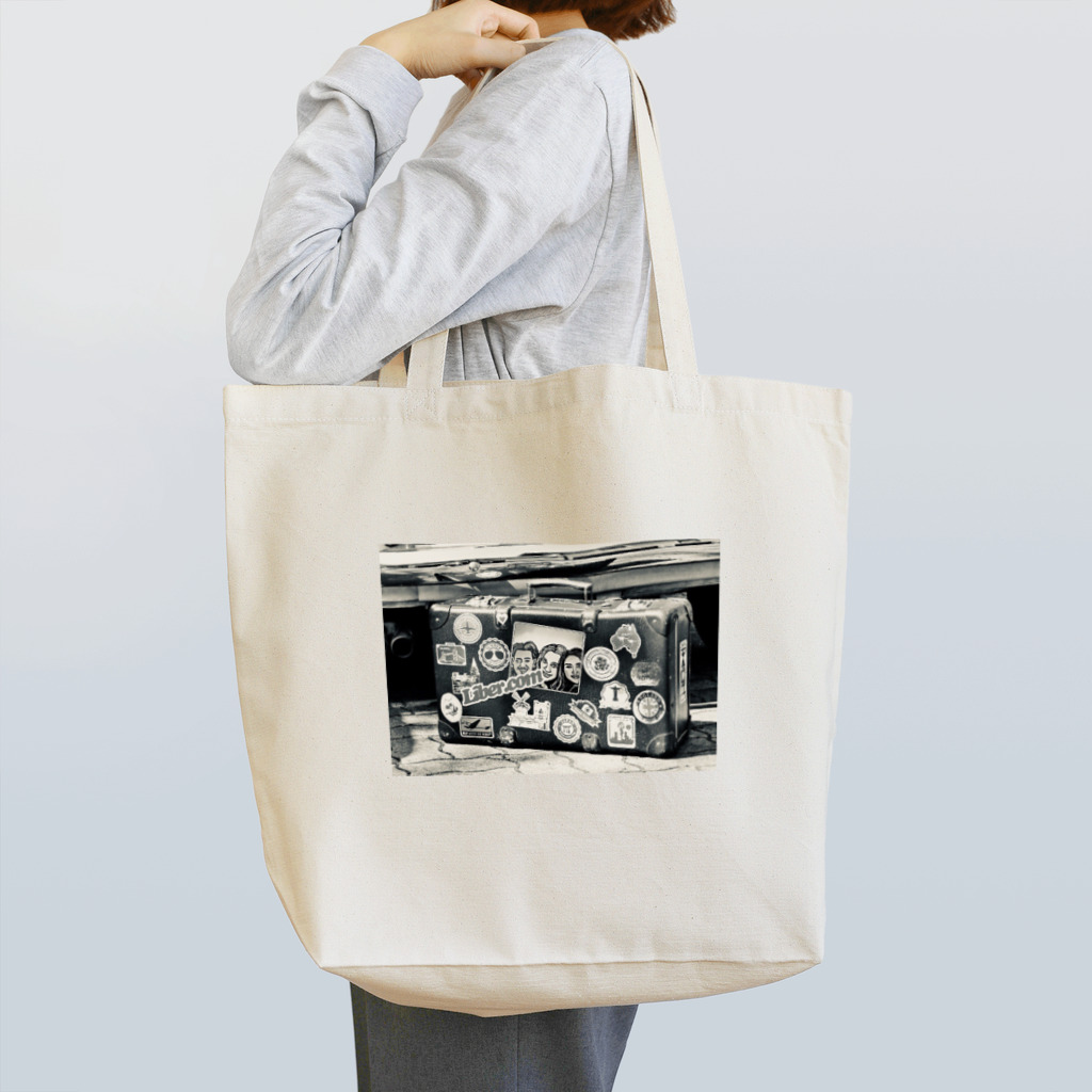 NAOKI1220のLiberオリジナル❤︎スーツケースデザイン Tote Bag