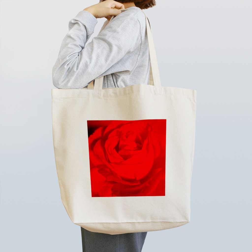 usagiの赤い薔薇 Tote Bag