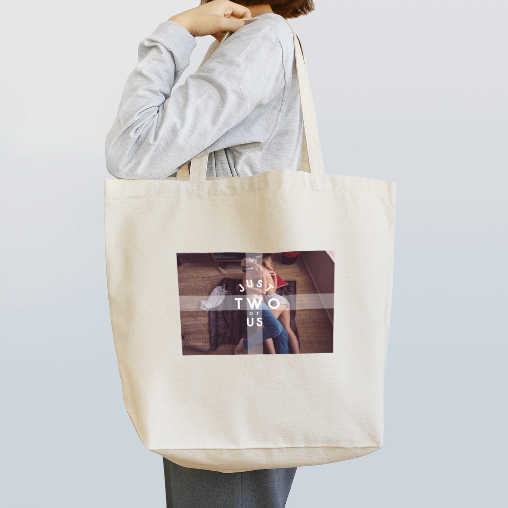 #LOVEのJUST TWO OF US Tote Bag