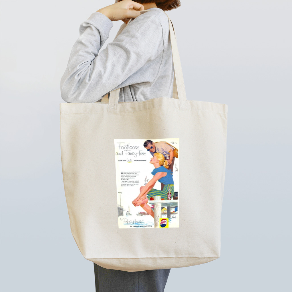 面白・お得情報局のレトロアメリカン3 Tote Bag