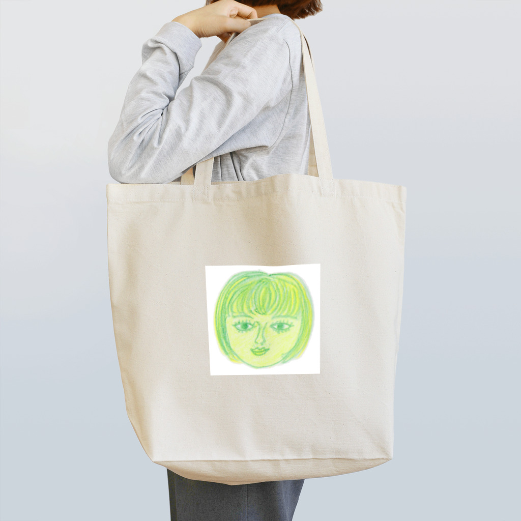 川獺の小屋の港町の少女 Tote Bag