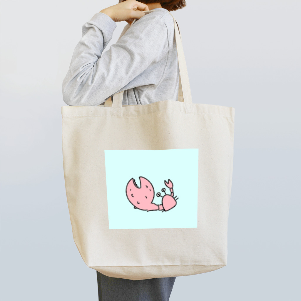 ういちゃんの隠れ家グッズ置き場🌟の左利きのカニ Tote Bag