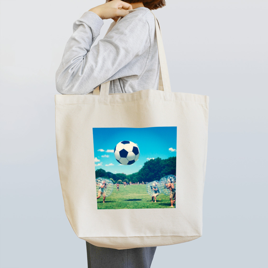Bubble SoccerのBubble Soccer Tote Bag