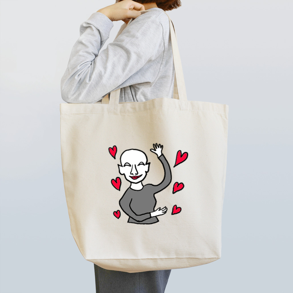 えかきにゃんこのお店♪の肉欲様・・ハート Tote Bag