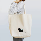 ワンにゃん応援隊のダックスのサン君 Tote Bag