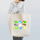 n555のとり、たくさん Tote Bag