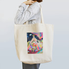 パピイテンテンのはるばる来ましたハンメちゃん Tote Bag