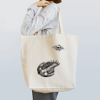 systema_naturaのかじられノイデスとかじりカリス Tote Bag