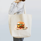グラウンドのハンバーガー -hamburger- トートバッグ