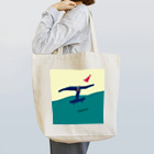 Takayuki Kudoのぶっとびくん Tote Bag