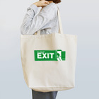 BASEBALL LOVERS CLOTHINGの「そこは出口ではありません」 Tote Bag