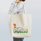 Drecome_Designの 野の花 トートバッグ