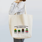 がっきーのたばこ祭グッズショップの歴代ハロウィンフロート車バッグ Tote Bag