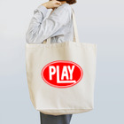 PLAY clothingのELLIPSE LOGO  R ② トートバッグ