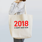 mnのA Happy New Year 2018 Tote Bag