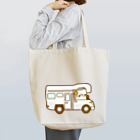 コメビツくんのキリモチくんのキャンピングカー Tote Bag