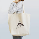 Atelier Pirikaピリカ工房のオカメとサメちゃん トートバッグ