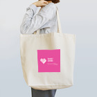 ハート&ハンドのHeart & Hand ピンク Tote Bag