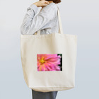 flower_basketのピンクの花 トートバッグ