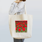 SUI tulip picturesのTULIP red トートバッグ