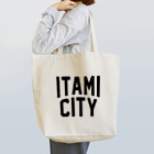 JIMOTO Wear Local Japanの伊丹市 ITAMI CITY トートバッグ