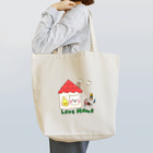 Rainbow StudioのLove Home Tote Bag