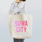 JIMOTO Wear Local Japanの諏訪市 SUWA CITY トートバッグ