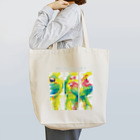 Akiss art ONLINE SHOPのオウムシリーズ Tote Bag