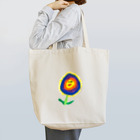 Utachirorinのハッピーフラワーくん Tote Bag