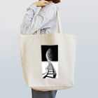 ・＿◇Geometryのhashigo_monotone Tote Bag
