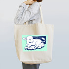 うしちゃんグッズのAngelic Calf　ブルー Tote Bag