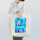 hirakoARTのターコイズスクエア Tote Bag