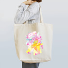 AURA_HYSTERICAのIce_Cream_Paint Tote Bag