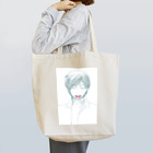 ナオ (*ﾉ･∀･)ﾉのなめる（白） Tote Bag