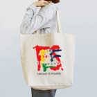 WANGIのPainting FEFFS logo Tote Bag