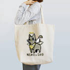 花葬デバイスのNEKO is GOD Tote Bag