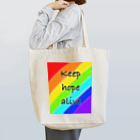 Freeeeedomのkeep hope alive (希望を持って生きる) Tote Bag