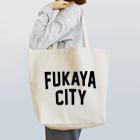 JIMOTO Wear Local Japanの深谷市 FUKAYA CITY トートバッグ