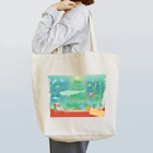 Mirai GotoのChristmas Tree Under the Water Tote Bag