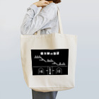 新商品PTオリジナルショップの熊ノ平駅観光案内看板グッズ Tote Bag