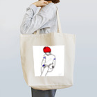 ハッシー/グラフィックデザイナーの読書 Tote Bag