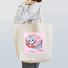 萌獣ファクトリー「純屋」の萌獣 猫 ポンデニャイオン：さくらんぼ トートバッグ