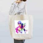 A'S WORLDのtriangleFLOWER Tote Bag