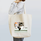 クロネコ宅急便の子猫の微笑み、心のオアシス トートバッグ