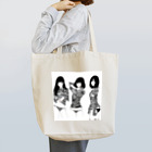 タナカ ヒロキのボーダー Tote Bag