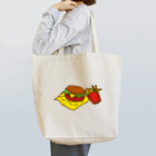 ネコックさんのネコックさんのハンバーガー Tote Bag