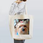 ヨーキー家族のヨーキーのランちゃん Tote Bag