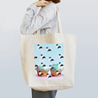 保護猫活動中すみパンさんへの支援ッズ！のNo.15 バットにゃんパターン♪ Tote Bag