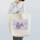 SONOTENI-ARTの004-017　クロード・モネ　『積みわら雪と光の効果』　トートバッグ Tote Bag