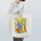 ♡カラフルLIFEアート♡の春ルンルンコ Tote Bag